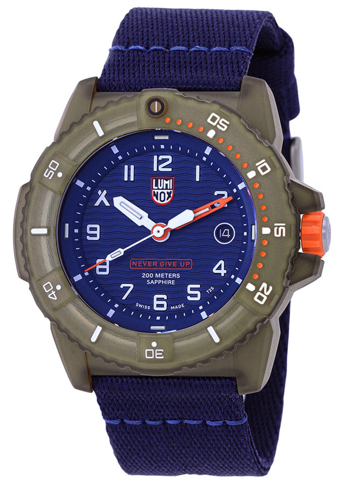 update alt-text with template Watches - Mens-Luminox-XB.3703-40 - 45 mm, 45 - 50 mm, Bear Grylls Survival, blue, date, fabric, glow in the dark, Luminox, mens, menswatches, new arrivals, plastic case, round, rpSKU_XB.3721.ECO, rpSKU_XB.3723, rpSKU_XB.3729.NGU, rpSKU_XB.3739, rpSKU_XB.3782.MI, special / limited edition, swiss quartz, uni-directional rotating bezel, watches-Watches & Beyond