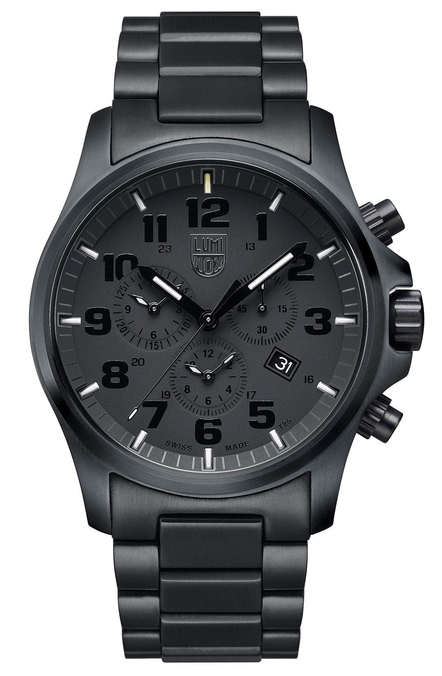 update alt-text with template Watches - Mens-Luminox-XL.1942.BOB-24-hour display, 40 - 45 mm, 45 - 50 mm, alarm, Atacama Field, black, black PVD band, black PVD case, chronograph, date, glow in the dark, Luminox, mens, menswatches, new arrivals, round, rpSKU_XL.1764, rpSKU_XL.1768, rpSKU_XL.1901, rpSKU_XL.1907.NF, rpSKU_XL.1921, seconds sub-dial, swiss quartz, watches-Watches & Beyond