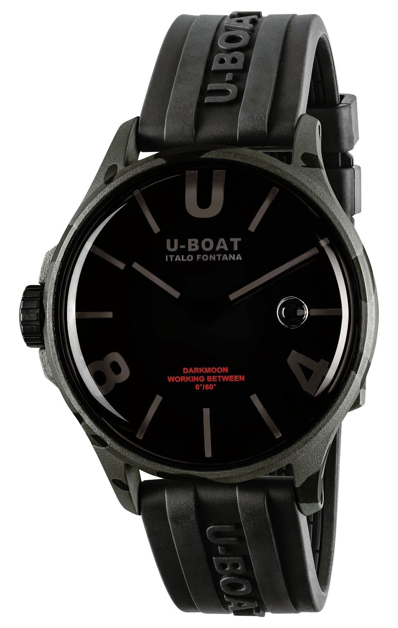 update alt-text with template Watches - Mens-U-Boat-9553-40 - 45 mm, black, black PVD case, Darkmoon, mens, menswatches, new arrivals, round, rpSKU_9526, rpSKU_9538, rpSKU_9544, rpSKU_9546, rpSKU_9548, rubber, swiss quartz, U-Boat, watches-Watches & Beyond