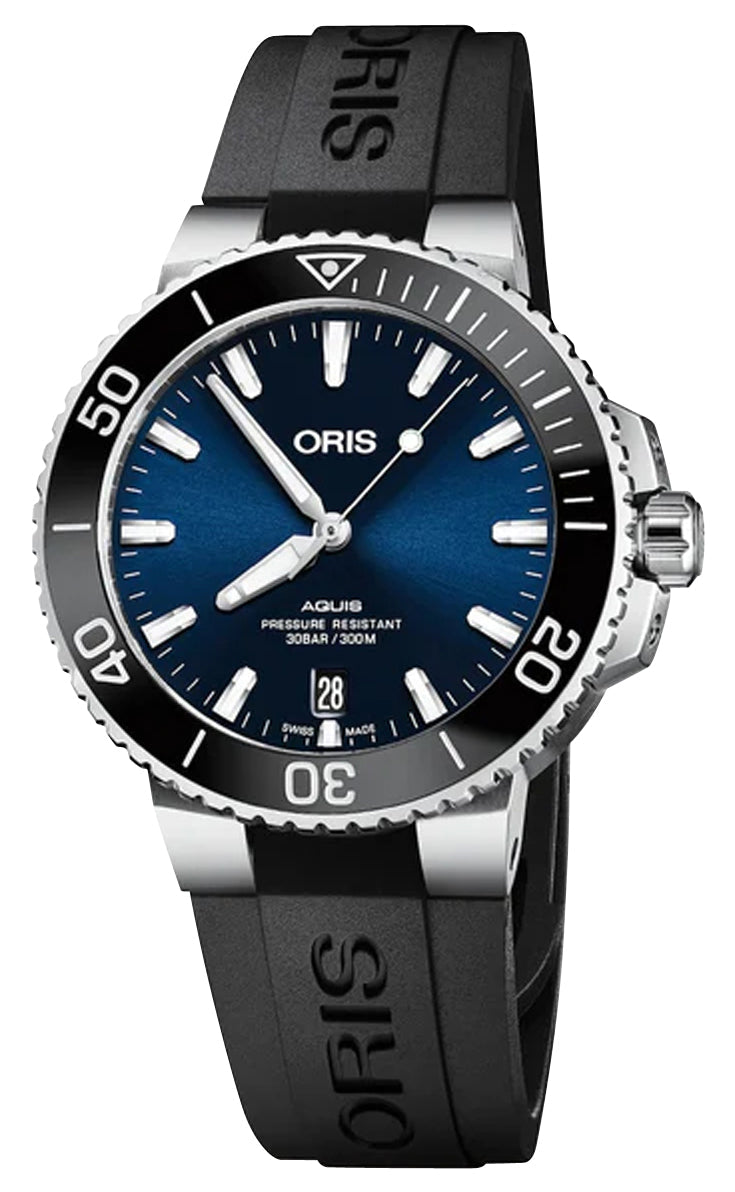 update alt-text with template Watches - Mens-Oris-733 7732 4135-RS-35 - 40 mm, Aquis Date, blue, date, divers, mens, menswatches, new arrivals, Oris, round, rpSKU_733 7730 7153-MB, rpSKU_733 7730 7153-RS, rpSKU_733 7732 4134-MB, rpSKU_733 7766 4135-MB, rpSKU_733 7766 4157-RS, rubber, stainless steel case, swiss automatic, uni-directional rotating bezel, watches-Watches & Beyond