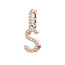 5434399 Remix Rose Gold Plated Alphabet S Charm - WAB - Shipping Dept.