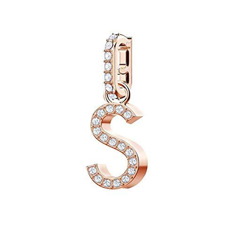 5434399 Remix Rose Gold Plated Alphabet S Charm - WAB - Shipping Dept.