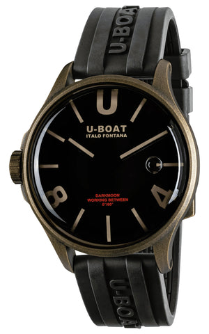 update alt-text with template Watches - Mens-U-Boat-9548-40 - 45 mm, black, bronze case, Darkmoon, mens, menswatches, new arrivals, round, rpSKU_8700, rpSKU_8701, rpSKU_9544, rpSKU_9546, rpSKU_9553, rubber, swiss quartz, U-Boat, watches-Watches & Beyond