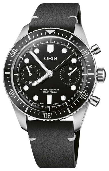 update alt-text with template Watches - Mens-Oris-771 7791 4054-LS-35 - 40 mm, 40 - 45 mm, black, chronograph, Divers Sixty-Five, leather, mens, menswatches, new arrivals, Oris, round, rpSKU_400 7772 4054-LS, rpSKU_400 7772 4054-MB, rpSKU_771 7744 4354-LS, rpSKU_771 7744 4354-MB, rpSKU_771 7791 4054-MB, seconds sub-dial, stainless steel case, swiss automatic, uni-directional rotating bezel, watches-Watches & Beyond