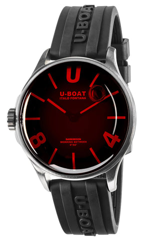 update alt-text with template Watches - Mens-U-Boat-9305-35 - 40 mm, 40 - 45 mm, black, Darkmoon, mens, menswatches, new arrivals, round, rpSKU_8701, rpSKU_8702, rpSKU_8703, rpSKU_8704, rpSKU_9500, rubber, stainless steel case, swiss quartz, U-Boat, watches-Watches & Beyond