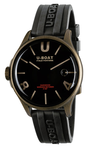 update alt-text with template Watches - Mens-U-Boat-9549-35 - 40 mm, 40 - 45 mm, black, Darkmoon, mens, menswatches, new arrivals, round, rpSKU_9018, rpSKU_9019, rpSKU_9501, rpSKU_9502, rpSKU_9542, rubber, stainless steel case, swiss quartz, U-Boat, watches-Watches & Beyond