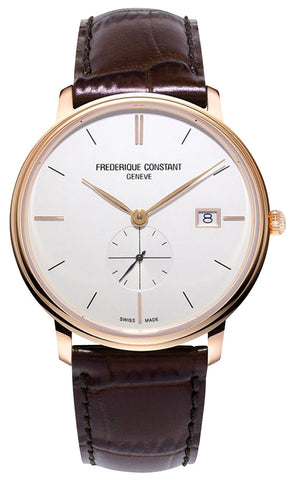 update alt-text with template Watches - Mens-Frederique Constant-FC-245V5S4-35 - 40 mm, date, Frederique Constant, leather, mens, menswatches, new arrivals, rose gold plated, round, rpSKU_FC-287N5B6B, rpSKU_L23304930, rpSKU_L49041112, rpSKU_L49044116, rpSKU_R22880205, seconds sub-dial, silver-tone, Slimline, swiss quartz, watches-Watches & Beyond