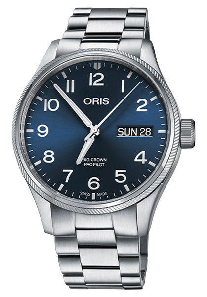 update alt-text with template Watches - Mens-Oris-752 7698 4065-MB-40 - 45 mm, 45 - 50 mm, Big Crown ProPilot, blue, date, day, mens, menswatches, new arrivals, Oris, round, rpSKU_751 7761 4187-Set, rpSKU_752 7760 4063-MB, rpSKU_754 7741 4068-LS, rpSKU_754 7741 4068-MB, rpSKU_754 7785 4081-Set, stainless steel band, stainless steel case, swiss automatic, watches-Watches & Beyond