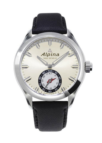 Alpina Horological Smartwatch Mens Calendar Quartz Light Silver Dial AL - 285S5AQ6 - WAB - Shipping Dept.