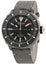 Alpina Seastrong Diver 300 Automatic Titanium PVD Case Grey Leather Strap Grey Dial Interchangeable Black Rubber Strap Date Mens Watch AL - 525LGGW4TV6 - WAB - Shipping Dept.