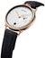 Baume & Mercier Baume Rose Gold PVD Silver Dial Black Cotton Strap Date Quartz Mens Watch M0A10687 - WAB - Shipping Dept.