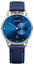 Baume & Mercier Baume Stainless Steel Blue Dial Blue Cotton Strap Date Quartz Mens Watch M0A10601 - WAB - Shipping Dept.