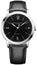 Baume & Mercier Classima Automatic Black Dial Black Leather Strap Date Mens Watch MOA10453 - WAB - Shipping Dept.