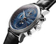 Baume & Mercier Classima Automatic Chronograph Blue Dial Black Leather Strap Moonphase Day - Date Month Mens Watch MOA10484 - WAB - Shipping Dept.