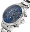 Baume & Mercier Classima Automatic Chronograph Stainless Steel Blue Dial Moonphase Day/Date Month Mens Watch M0A10485 - WAB - Shipping Dept.