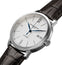 Baume & Mercier Classima Automatic Silver - Tone Dial Brown Leather Strap Date Mens Watch M0A10214 - WAB - Shipping Dept.