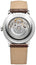 Baume & Mercier Classima Automatic Silver - Tone Dial Brown Leather Strap Date Mens Watch MOA10263 - WAB - Shipping Dept.