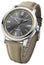 Baume & Mercier Classima Automatic Stainless Steel Gray Dial Beige Textile Strap Date Mens Watch M0A10695 - WAB - Shipping Dept.