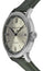 Baume & Mercier Classima Automatic Stainless Steel Gray Dial Green Textile Strap Date Mens Watch M0A10696 - WAB - Shipping Dept.