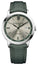 Baume & Mercier Classima Automatic Stainless Steel Gray Dial Green Textile Strap Date Mens Watch M0A10696 - WAB - Shipping Dept.