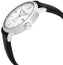 Baume & Mercier Classima Automatic White Dial Black Leather Strap Date Mens Watch MOA10332 - WAB - Shipping Dept.