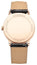 Baume & Mercier Classima Rose Gold PVD White Dial Black Leather Strap Date Quartz Mens Watch M0A10441 - WAB - Shipping Dept.