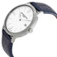 Baume & Mercier Classima White Dial Blue Leather Strap Date Quartz Womens Watch M0A10355 - WAB - Shipping Dept.