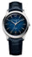 Baume & Mercier Clifton Baumatic Automatic Stainless Steel Blue Dial Blue Leather Strap Date Mens Watch M0A10771 - Watches & Beyond
