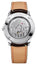 Baume & Mercier Clifton Baumatic Automatic Stainless Steel Silver Dial Brown Leather Strap Date Mens Watch M0A10773 - Watches & Beyond