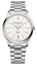 Baume & Mercier Clifton Baumatic Automatic Stainless Steel White Dial Date Mens Watch M0A10793 - Watches & Beyond