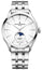 Baume & Mercier Clifton Baumatic Automatic Stainless Steel White Dial Moonphase Date Mens Watch M0A10552 - WAB - Shipping Dept.