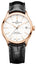 Baume & Mercier Clifton Baumatic COSC Automatic 18K Rose Gold White Dial Black Leather Strap Date Mens Watch M0A10469 - WAB - Shipping Dept.