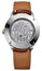 Baume & Mercier Clifton Baumatic COSC Automatic Stainless Steel & Rose Gold Brown Dial Brown Leather Strap Date Mens Watch M0A10713 - Watches & Beyond