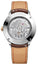 Baume & Mercier Clifton Baumatic COSC Automatic Stainless Steel & Rose Gold White Dial Brown Leather Strap Date Mens Watch M0A10519 - WAB - Shipping Dept.