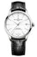 Baume & Mercier Clifton Baumatic COSC Automatic White Dial Black Leather Strap Date Mens Watch M0A10518 - WAB - Shipping Dept.