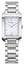 Baume & Mercier Hampton Stainless Steel Mother-Of-Pearl Dial Diamonds Quartz Womens Watch M0A10474 - Watches & Beyond
