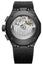 Baume & Mercier Riviera Automatic Chronograph Black ADLC Black Dial Black Rubber Strap Day/Date Mens Watch M0A10625 - Watches & Beyond