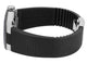 Baume & Mercier Riviera Automatic Stainless Steel & Black ADLC Blue Dial Black Rubber Strap Date Mens Watch M0A10768 - Watches & Beyond