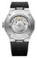 Baume & Mercier Riviera Automatic Stainless Steel & Black ADLC Green Dial Black Rubber Strap Date Mens Watch M0A10763 - Watches & Beyond