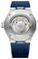 Baume & Mercier Riviera Automatic Stainless Steel Blue Dial Blue Rubber Strap Date Mens Watch M0A10619 - WAB - Shipping Dept.