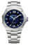 Baume & Mercier Riviera Automatic Stainless Steel Blue Dial Date Mens Watch M0A10616 - Watches & Beyond