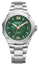 Baume & Mercier Riviera Automatic Stainless Steel Green Dial Date Mens Watch M0A10770 - Watches & Beyond