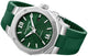 Baume & Mercier Riviera Automatic Stainless Steel Green Dial Green Rubber Strap Date Mens Watch M0A10618 - WAB - Shipping Dept.