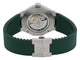 Baume & Mercier Riviera Automatic Stainless Steel Green Dial Green Rubber Strap Date Mens Watch M0A10618 - WAB - Shipping Dept.