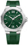 Baume & Mercier Riviera Automatic Stainless Steel Green Dial Green Rubber Strap Date Mens Watch M0A10618 - WAB - Shipping Dept.