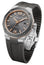 Baume & Mercier Riviera Automatic Stainless Steel & Titanium Gray Dial Gray Rubber Strap Date Mens Watch M0A10660 - Watches & Beyond