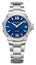 Baume & Mercier Riviera Stainless Steel Blue Dial Date Quartz Womens Watch M0A10727 - Watches & Beyond