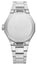 Baume & Mercier Riviera Stainless Steel Blue Dial Diamonds Date Quartz Womens Watch M0A10765 - Watches & Beyond