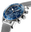 Breitling Superocean Heritage Automatic Chronograph Stainless Steel Blue Dial Mesh Bracelet Mens Watch A13313161C1A1 - WAB - Shipping Dept.