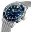 Breitling Superocean Heritage Automatic Stainless Steel Mesh Blue Dial Date Divers Unisex Watch A10390161C1A1 - Watches & Beyond